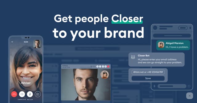 CLOSER mobile phone app