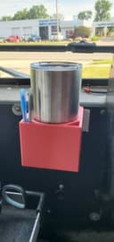 Letter Carrier LLV 3D Printed Cupholder