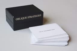 Oblique strategies: Over one hundred worthwhile dilemmas