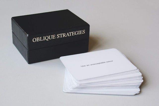 Oblique strategies: Over one hundred worthwhile dilemmas