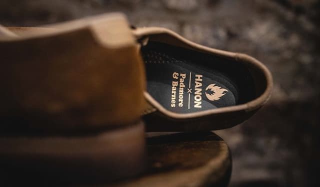 P404 Padmore & Barnes Original Boot – Navy Suede