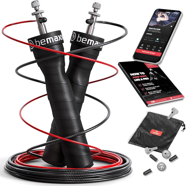 Speed Jump Rope by BeMaxx Fitness